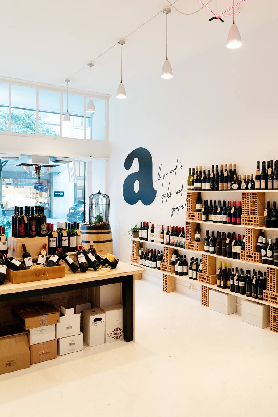 Steaks and de Grapes von Smith and Smith und Luma Pop-Up Shop in Zürich für Weine und Steaks