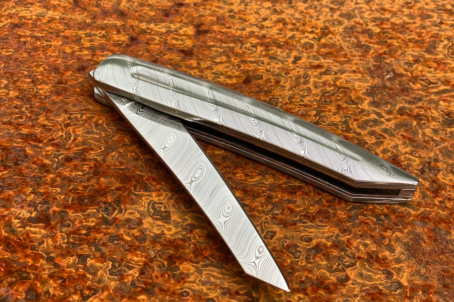 Taschenmesser Volldamast sknife