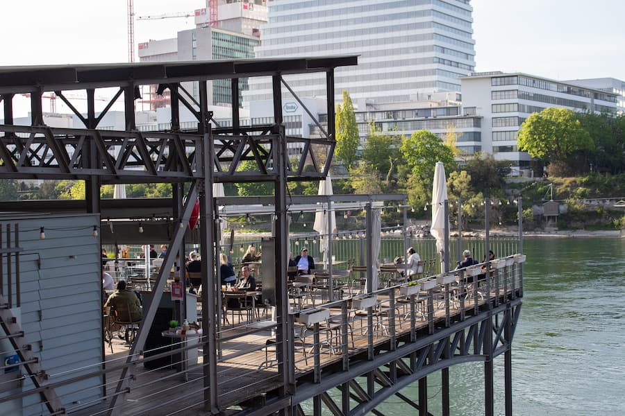 Terasse Le Rhin Bleu, 27.04.2021, Le Rhin Bleu, Sydney Karolewski