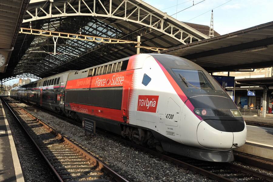 TGV Lyria gare de Lausanne