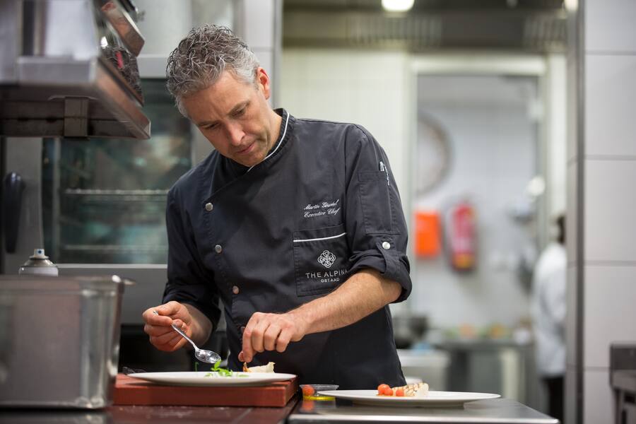 The Alpina Gstaad. Martin Göschel, Executive Chef