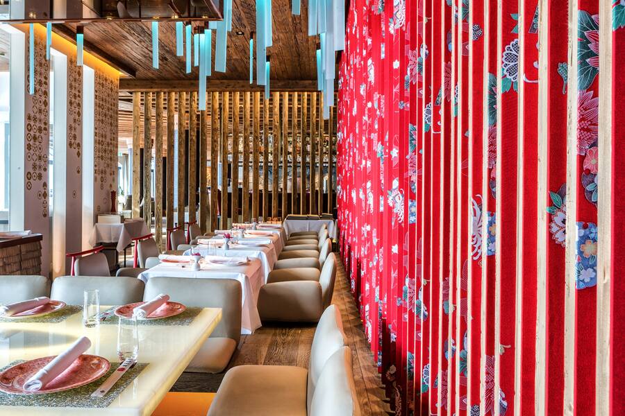 The Alpina Gstaad, Switzerland, Japanese Restaurant MEGU