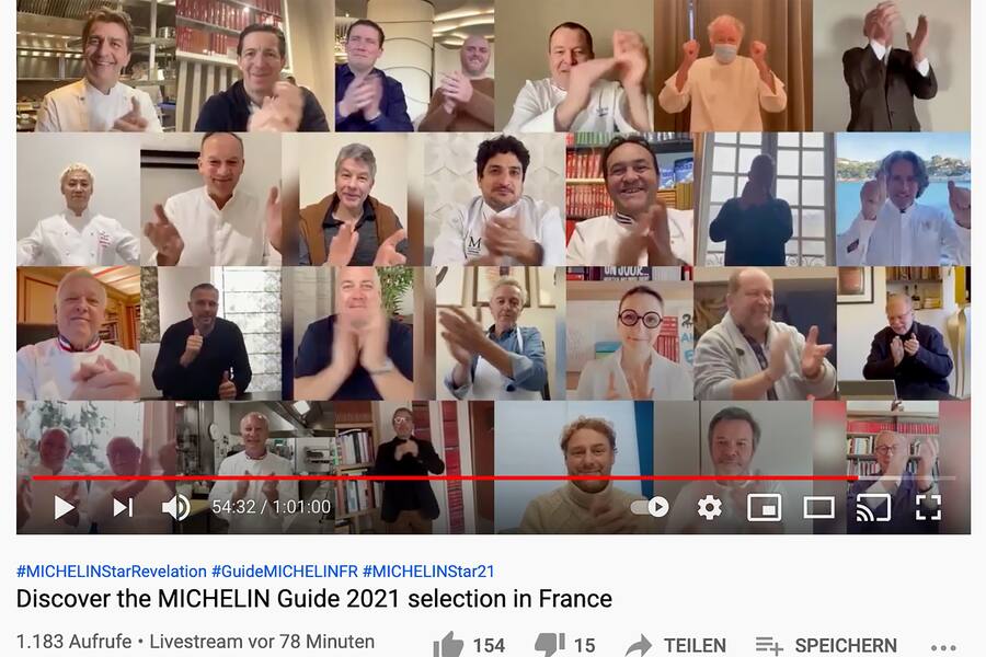 Videoschaltung Michelin 2021