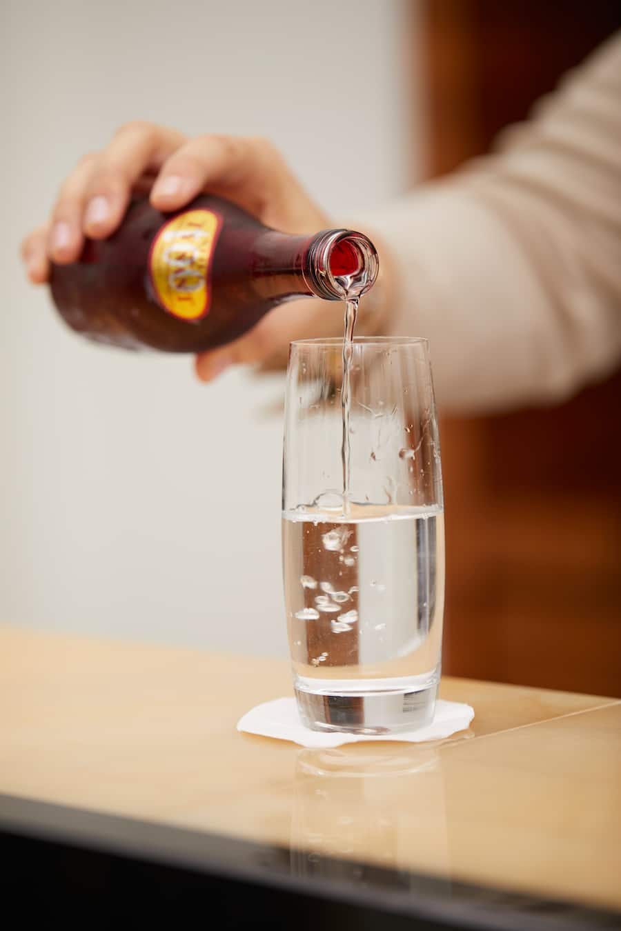 Anke Scherer, Wasser-Sommelière, Grand Resort Bad Ragaz, 13.09.2018, Foto Lucian Hunziker