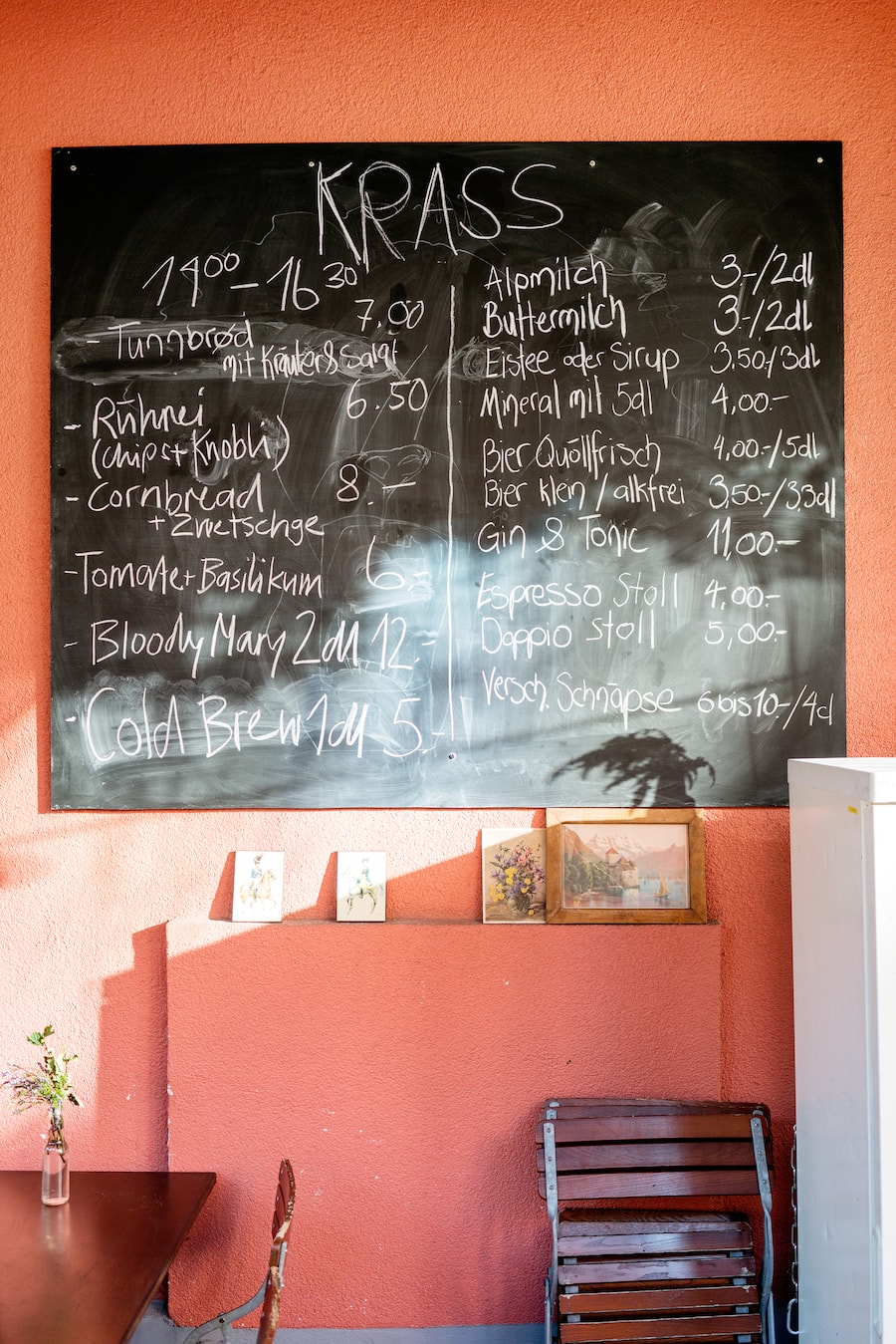 Pop-Up-Restaurant Zum Goldenen Krass von Margaretha Jüngling und Samuel Envall Utbult in Zürich