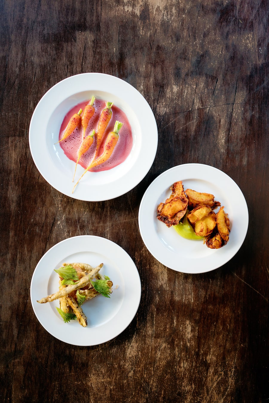 Gerichte im Pop-Up-Restaurant Zum Goldenen Krass von Margaretha Jüngling und Samuel Envall Utbult in Zürich