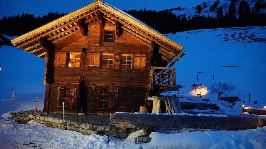 Züneweid von aussen (1616 Meter über Meer)